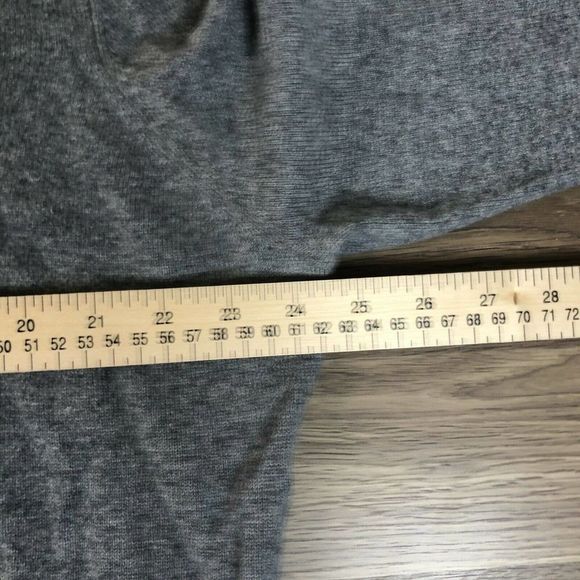 Shephe 100% Cashmere Pullover Sweater Gray Men's Size 52 Long Sleeve - Picture 5 of 9